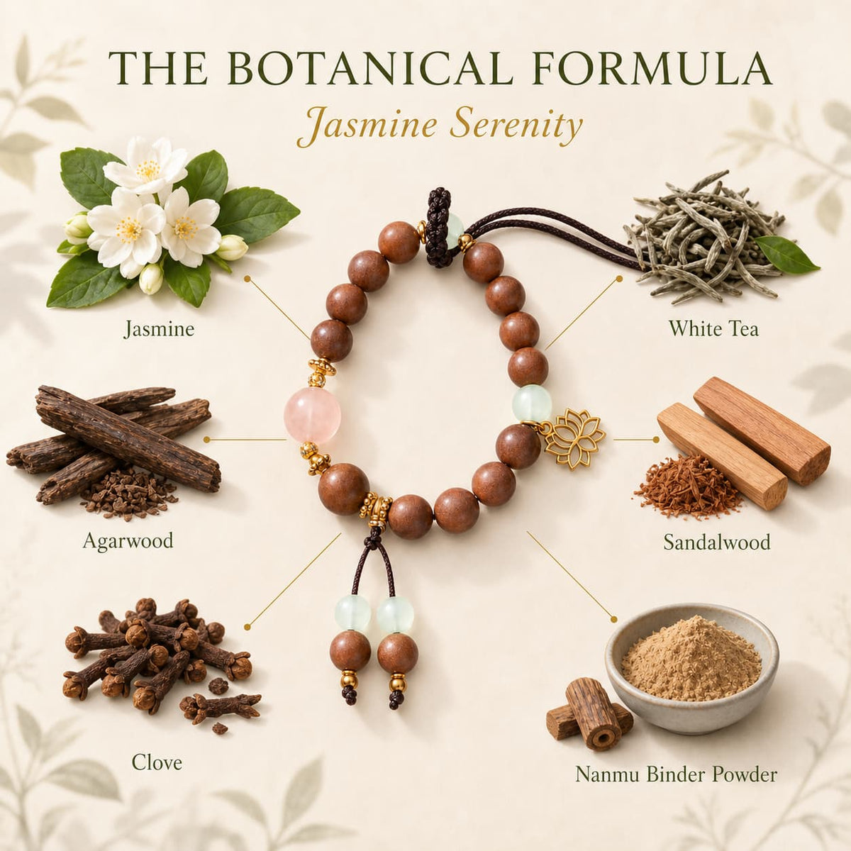 006·Stress Relief · Jasmine Aroma · Jasmine Serenity