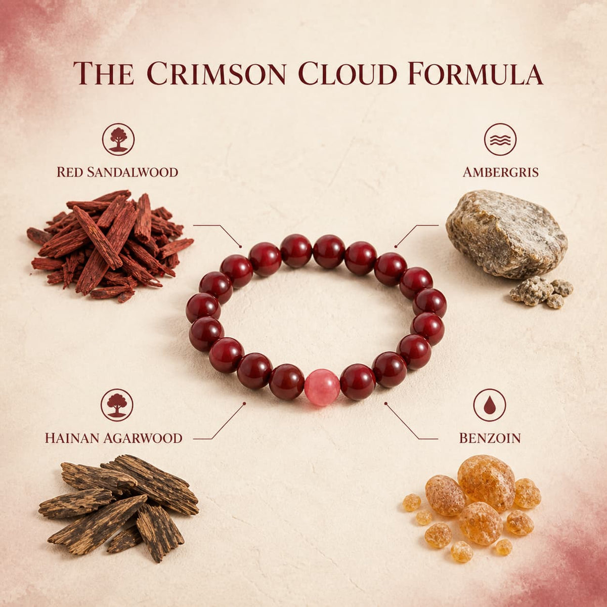 007-Inner Calm · Rosewood Aroma · Crimson Cloud