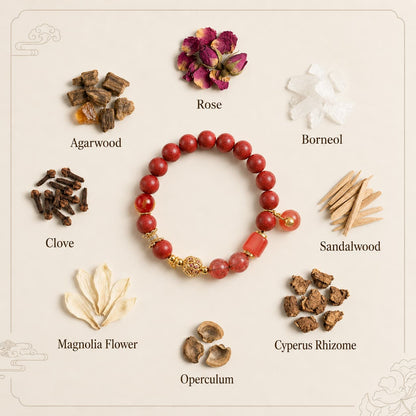 Lady of the Floral Heart· The icing on the cake · Incense Beads